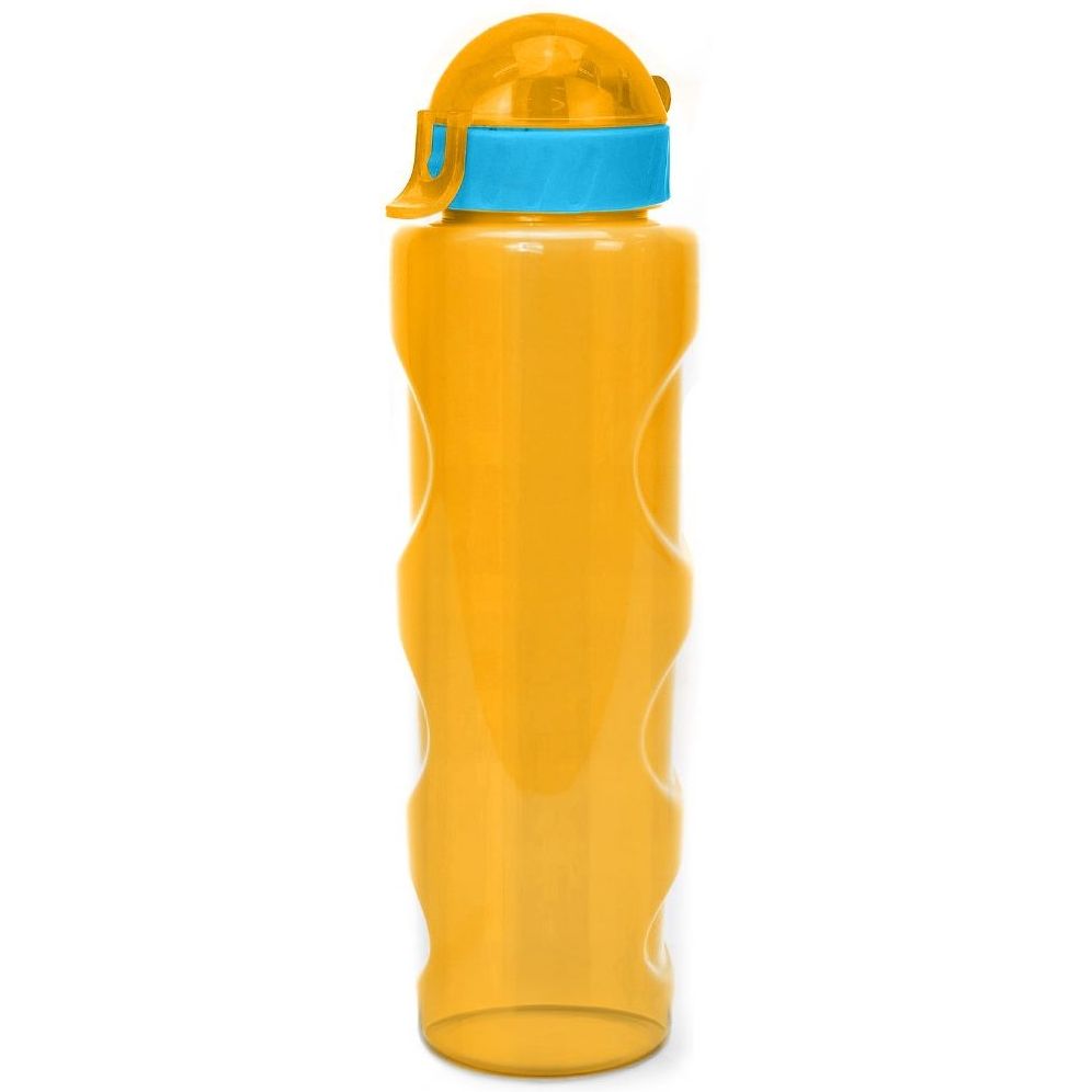 

Бутылка спортивная Wowbottles "Lifestyle", с трубочкой, со шнурком, оранжевая, 700 мл