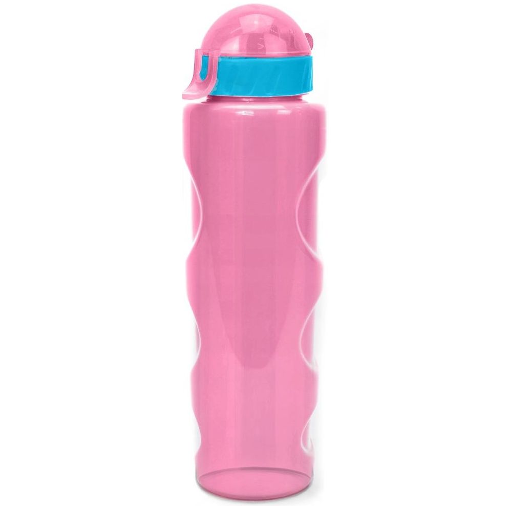 

Бутылка спортивная Wowbottles "Lifestyle", с трубочкой, со шнурком, розовая, 700 мл