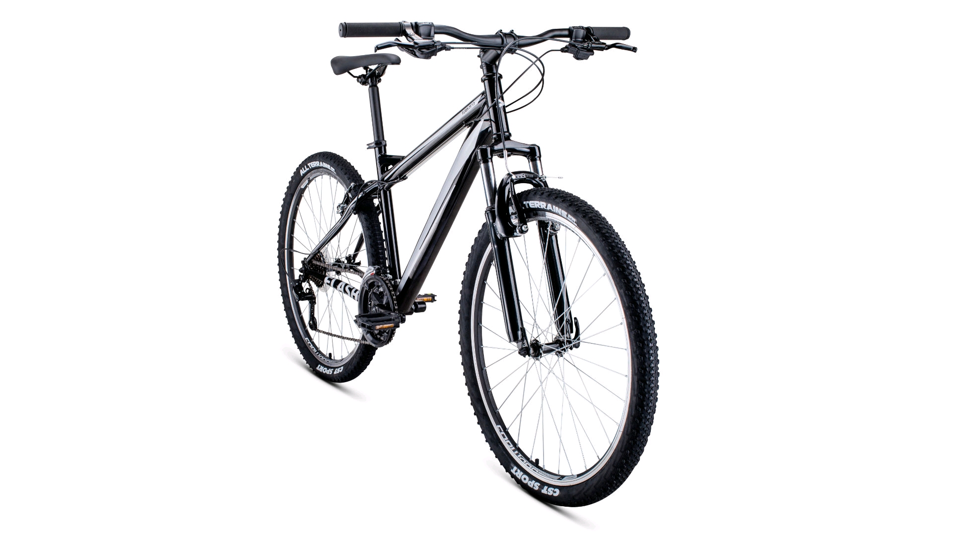 

26 FORWARD FLASH 26 1.0 (26" 21 ск. рост. 17") 2022, черный/серый, RBK22FW26650 велосипед