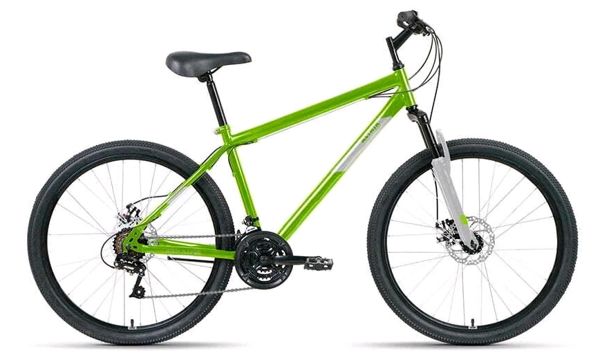 

26 ALTAIR MTB HT 26 2.0 D (26" 21 ск. рост. 17") 2022, зеленый/серый, RBK22AL26110 Велосип