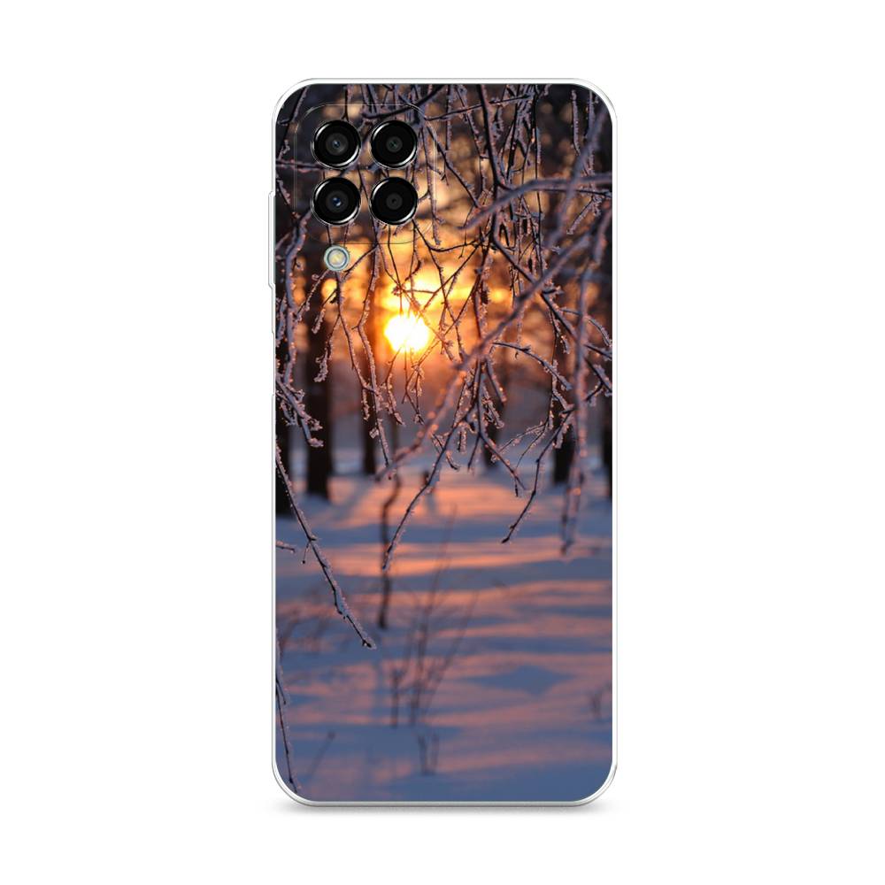 

Чехол на Samsung Galaxy M33 "Зима 7", Оранжевый;розовый;черный, 2105650-2