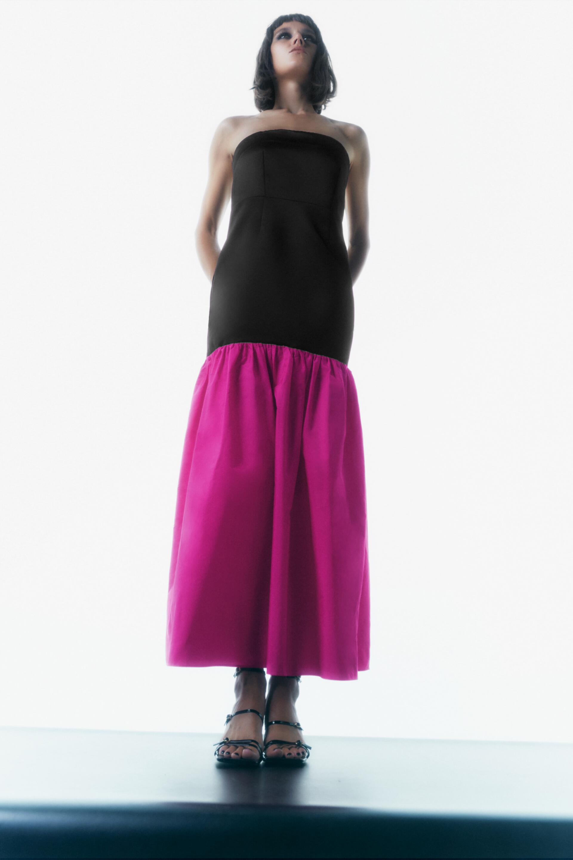 

Платье женское ZARA 00387184 черное XS (доставка из-за рубежа), 00387184