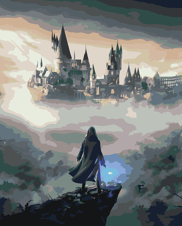 

Картина по номерам Цветное Гарри Поттер: Hogwarts Legacy, Хогвартс