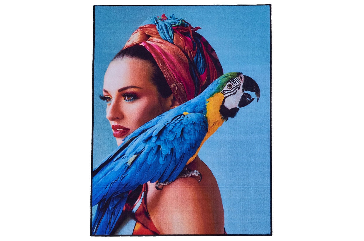 фото Ковер cleopatra розетта дижитал на хлопковой основе 110х170 / 600461-1001