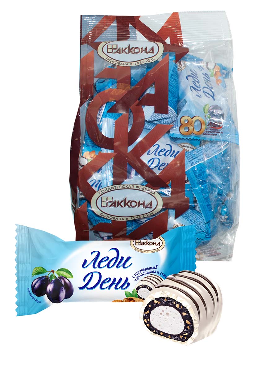 

Конфеты Акконд Леди День с черносливом, 500 г, 19095393