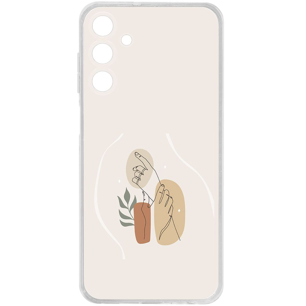 

Чехол-накладка Krutoff Clear Case Тонкость для Samsung Galaxy A15 4G (A155), Прозрачный