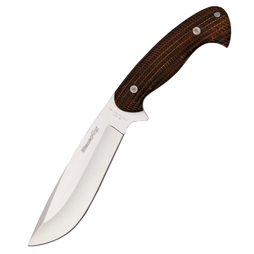фото Нож с фиксированным клинком fox knives модель 617 hunting knife