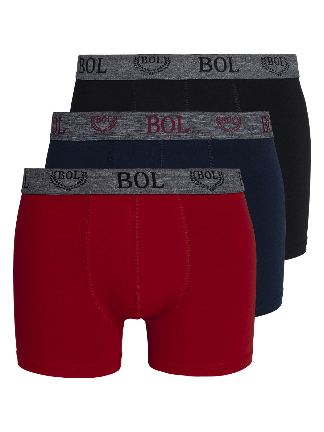 фото Комплект трусов мужских bol men's ebox178_s523 разноцветных xl