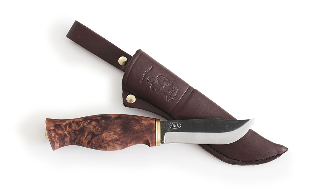 фото Нож с фиксированным клинком ahti 9698 puukko jahti