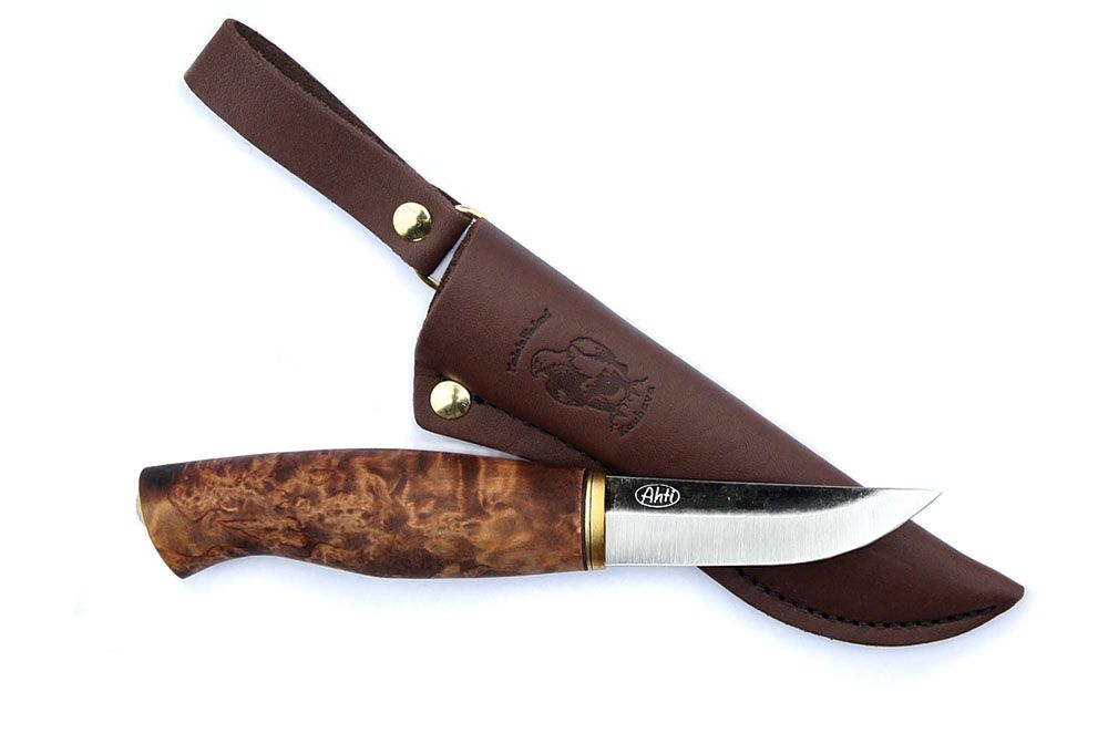 фото Нож с фиксированным клинком ahti 9620 puukko korpi