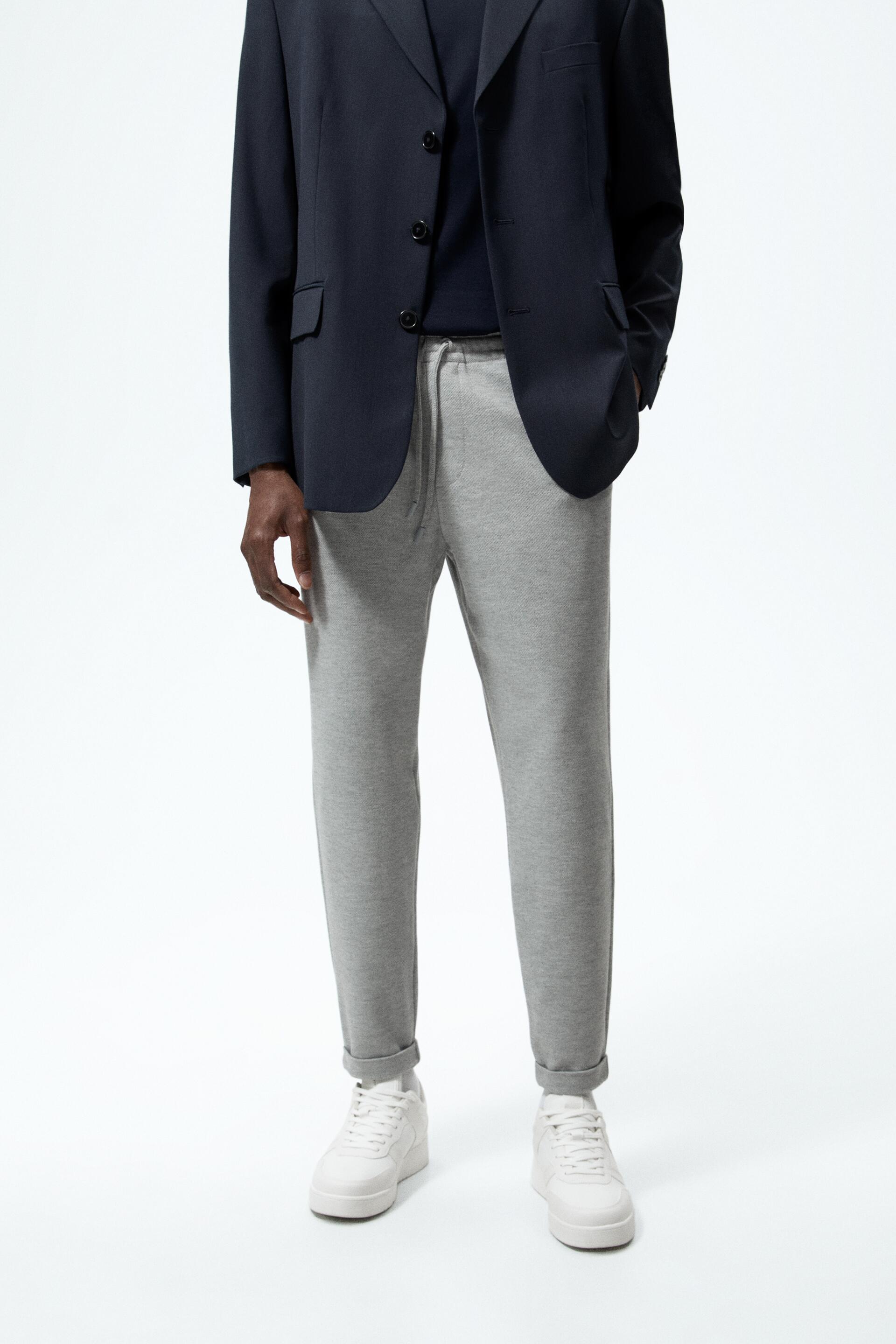 

Брюки мужские ZARA 00347540 серые M (доставка из-за рубежа), 00347540