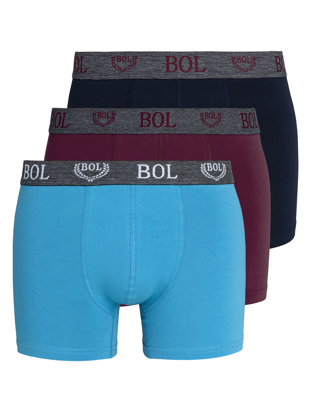 фото Комплект трусов мужских bol men's ebox178_s514 бирюзовых xl