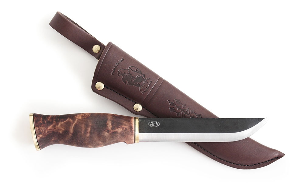 фото Нож с фиксированным клинком ahti 9614 puukko leuku 14