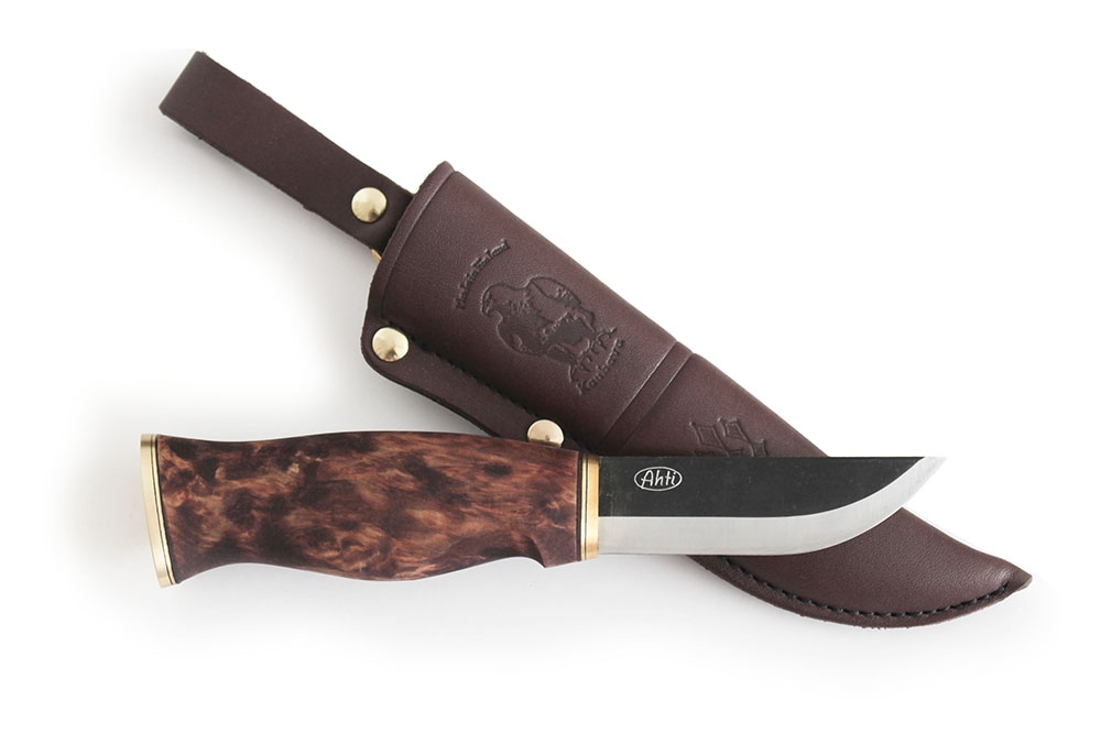 Туристический нож Ahti Puukko Leuku 9, brown