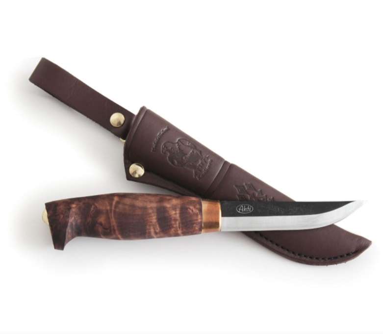 фото Нож с фиксированным клинком ahti 9607 puukko metsa