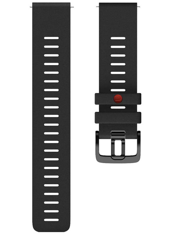 

Ремешок для Polar Wrist Band Grit 22mm M-L Silicone Black 91081738, Grit