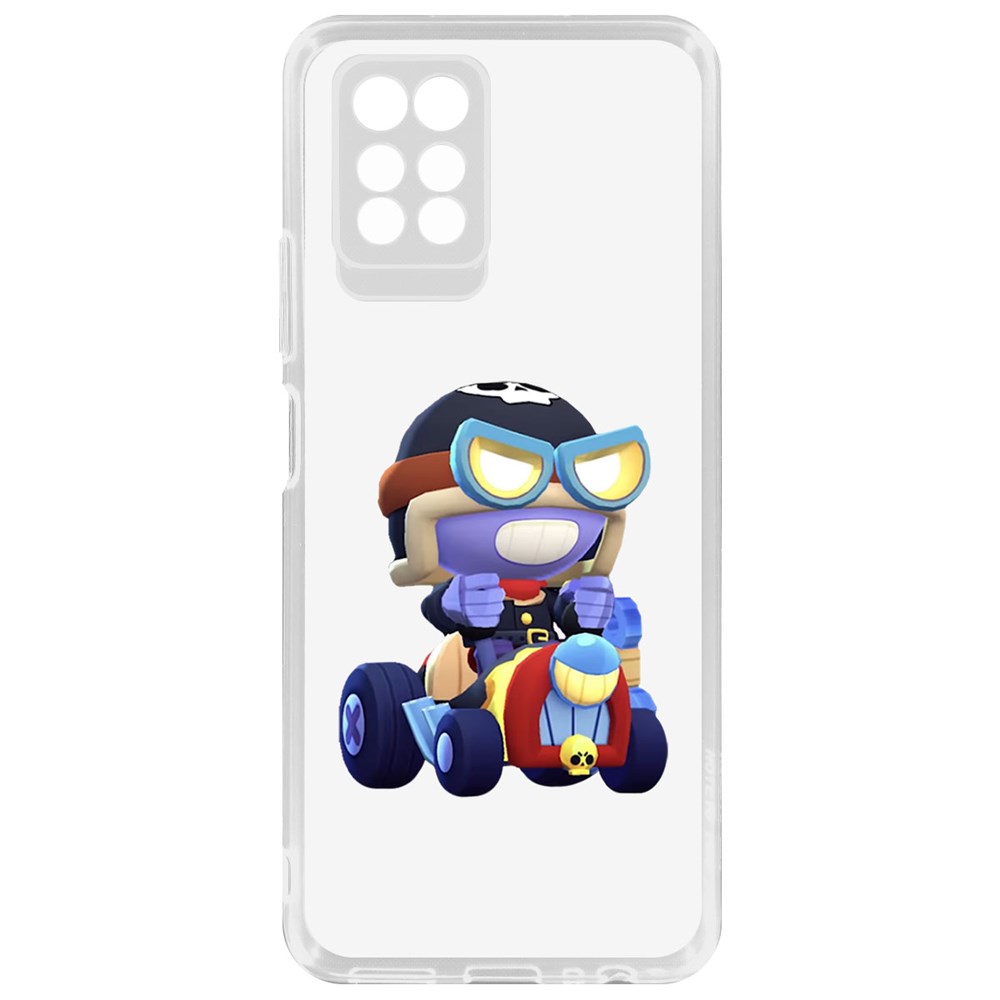

Чехол-накладка Brawl Stars-Безумный Карл для Infinix Note 10 Pro
