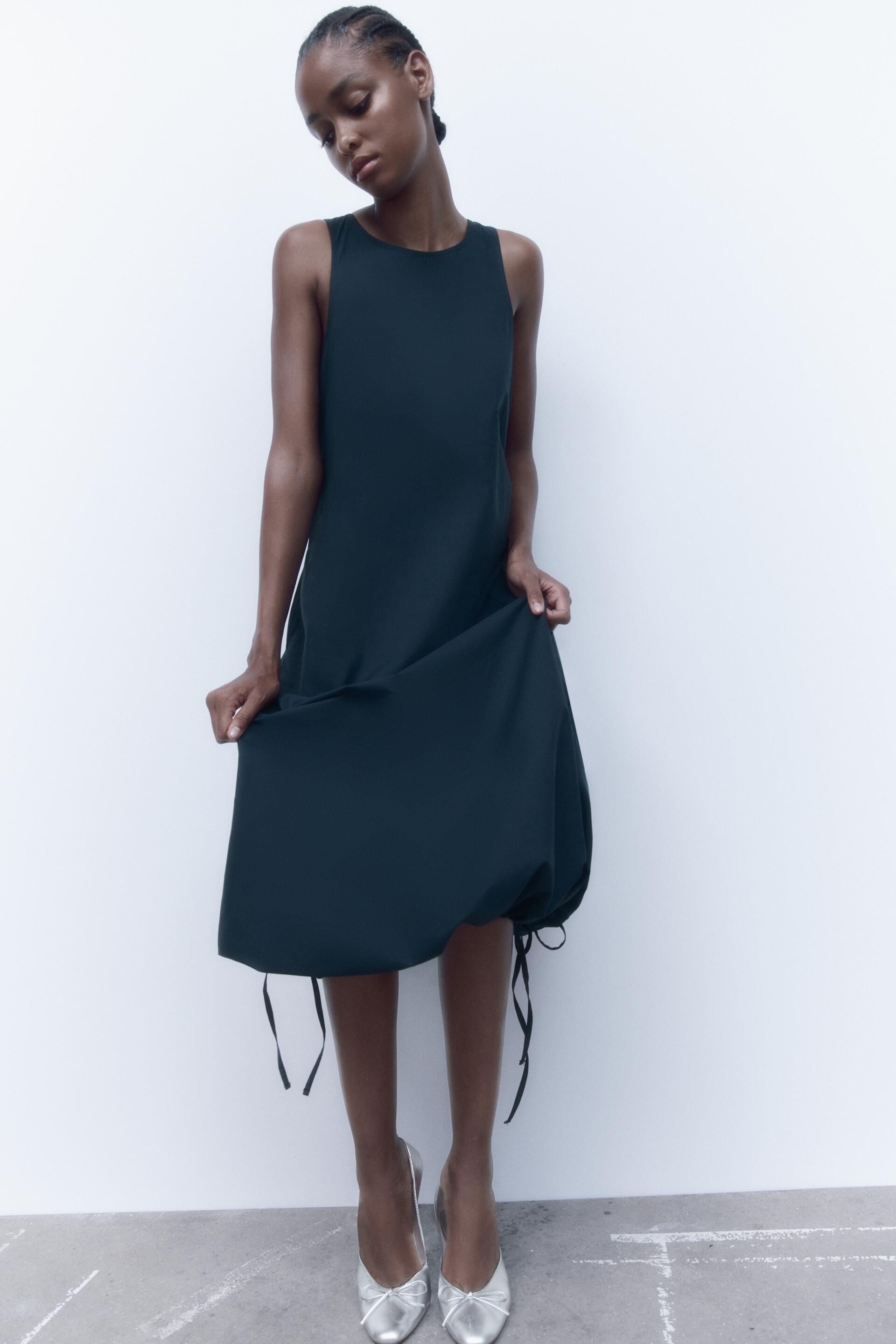 

Платье женское ZARA 00264815 бирюзовое S, 00264815
