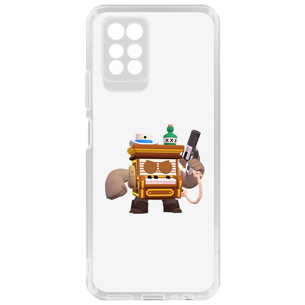 

Чехол-накладка Brawl Stars-8-бит из салуна для Infinix Note 10 Pro