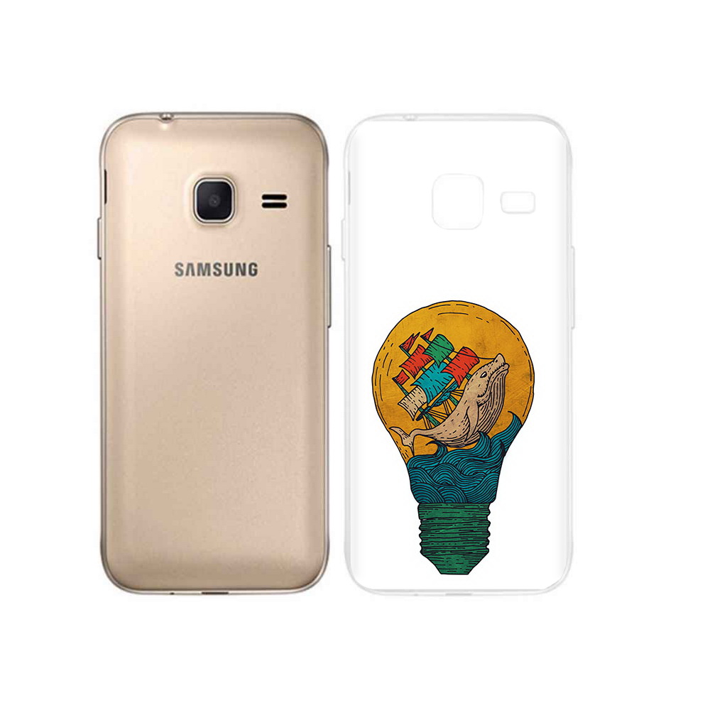 

Чехол MyPads Tocco для Samsung Galaxy J1 mini кит в лампочке с парусами (PT24300.564.387), Tocco