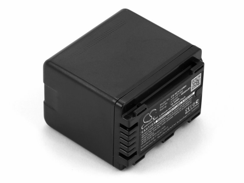 

Усиленный аккумулятор для Panasonic VW-VBT190 (4040mAh), VW-VBT190, VW-VBT380, VW-VBT380E-K, VW-VBY100, VW-VBY100E-K