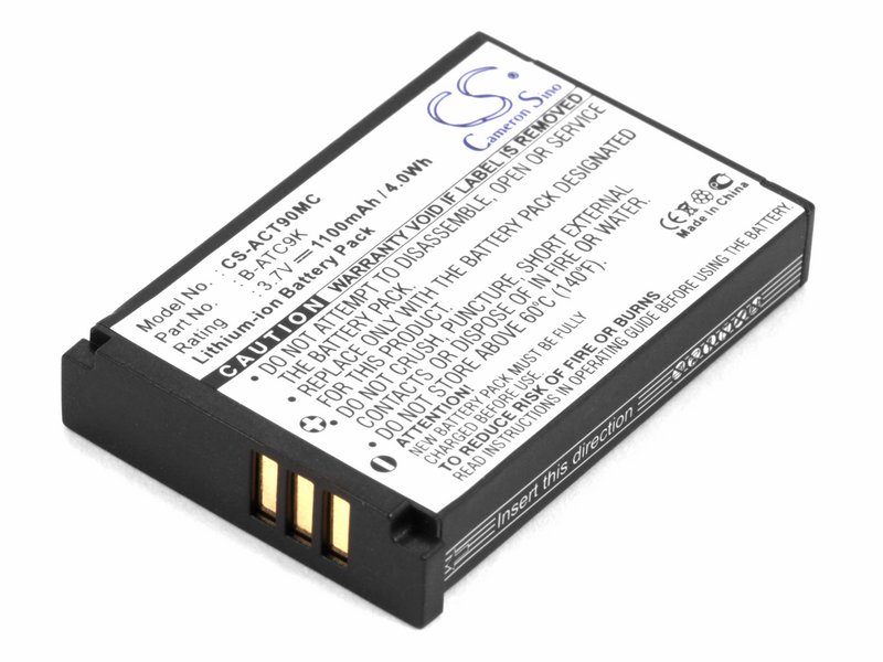 

Аккумулятор для видеокамеры Oregon Scientific ATC9K (B-ATC9K), B-ATC9K