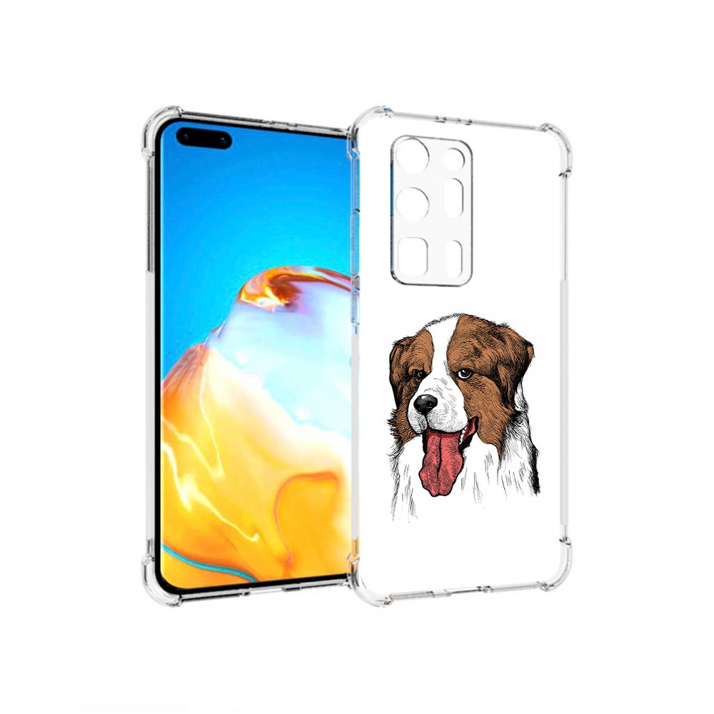 

Чехол MyPads Tocco для Huawei P40 Pro+ бетховен, Прозрачный, Tocco
