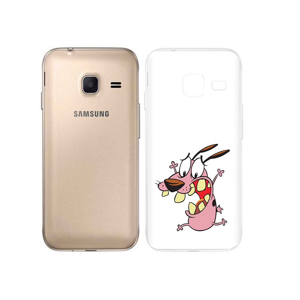 

Чехол MyPads Tocco для Samsung Galaxy J1 mini зубастый бобик (PT24300.564.371), Tocco
