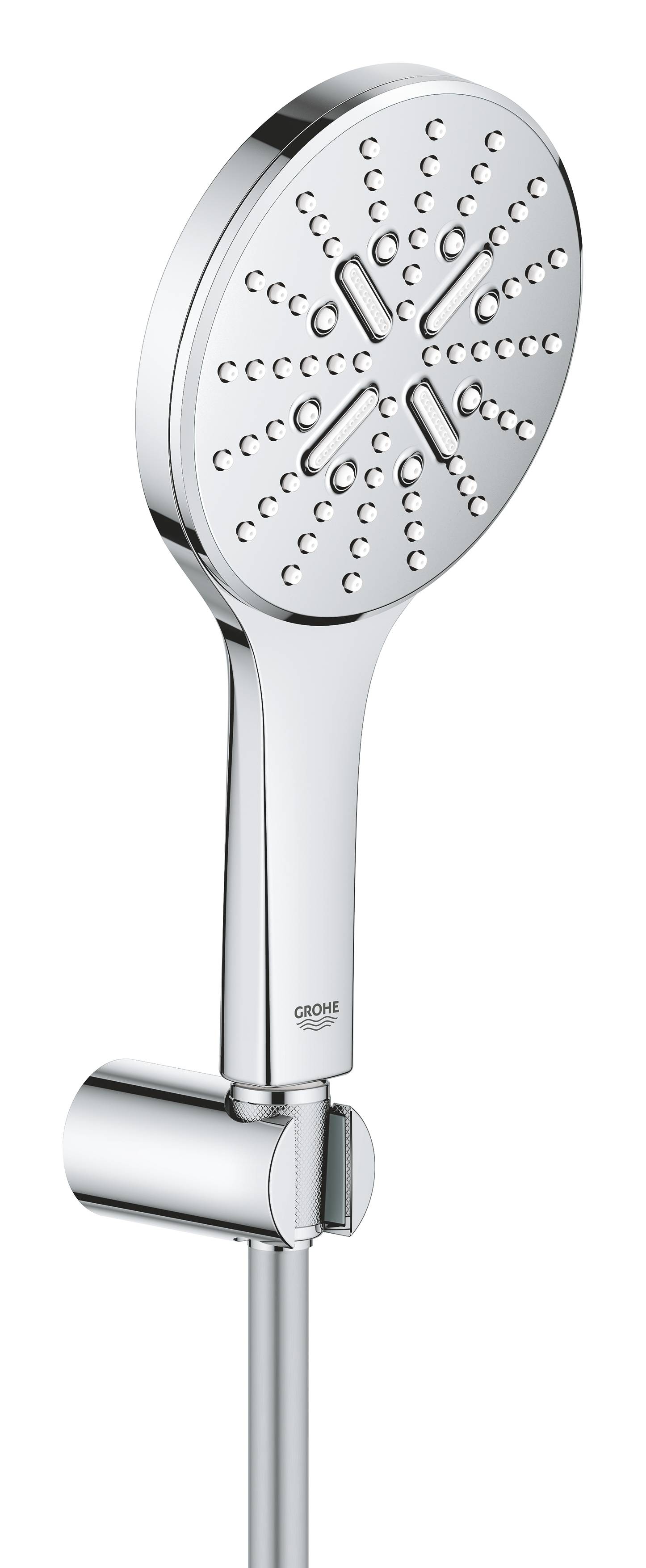 фото Душевой набор grohe rainshower smartactive 130, 3 вида струй, хром (26581000)