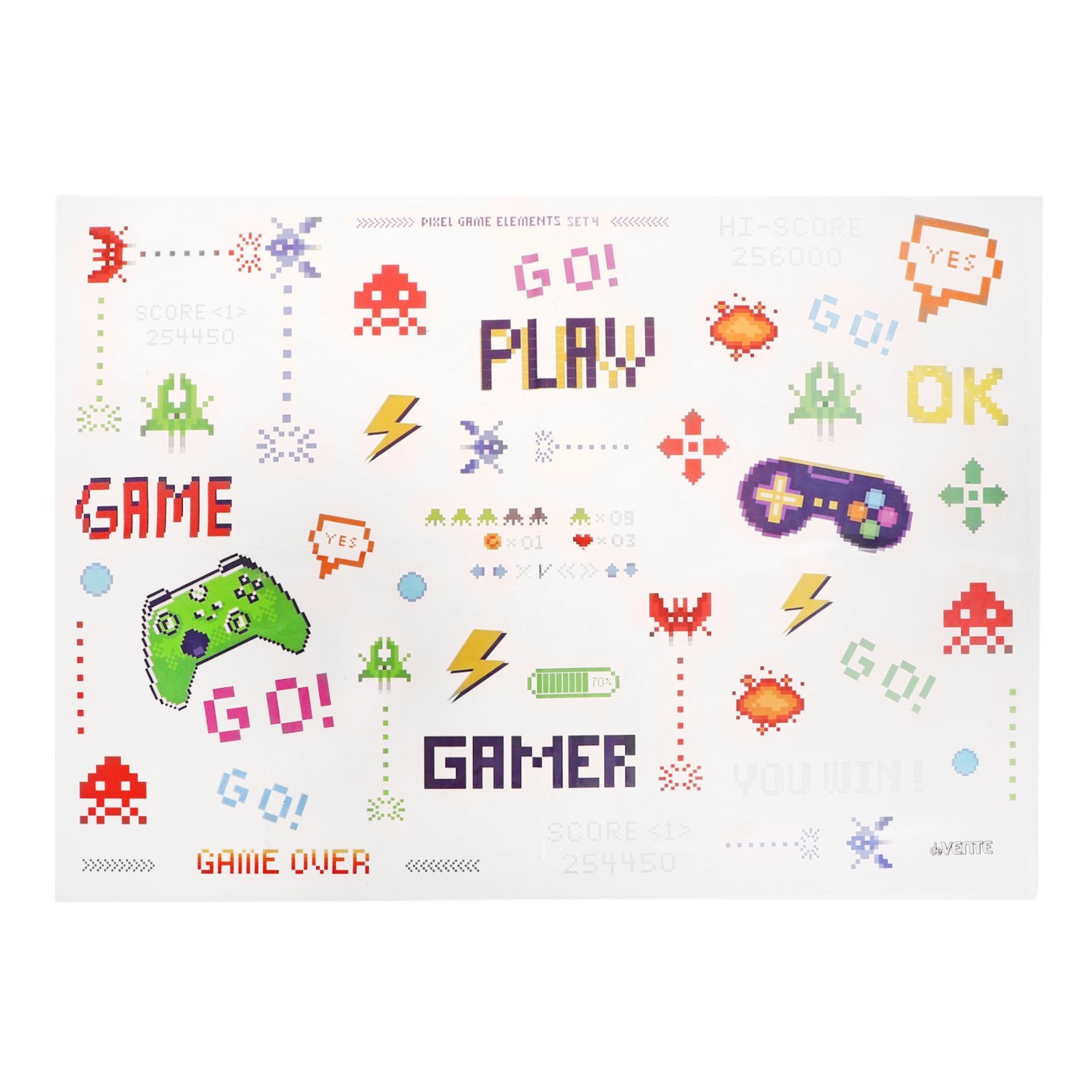 

Накладка на стол пластиковая devente level up game в2 700 х 500 мм 150 мкм, Прозрачный