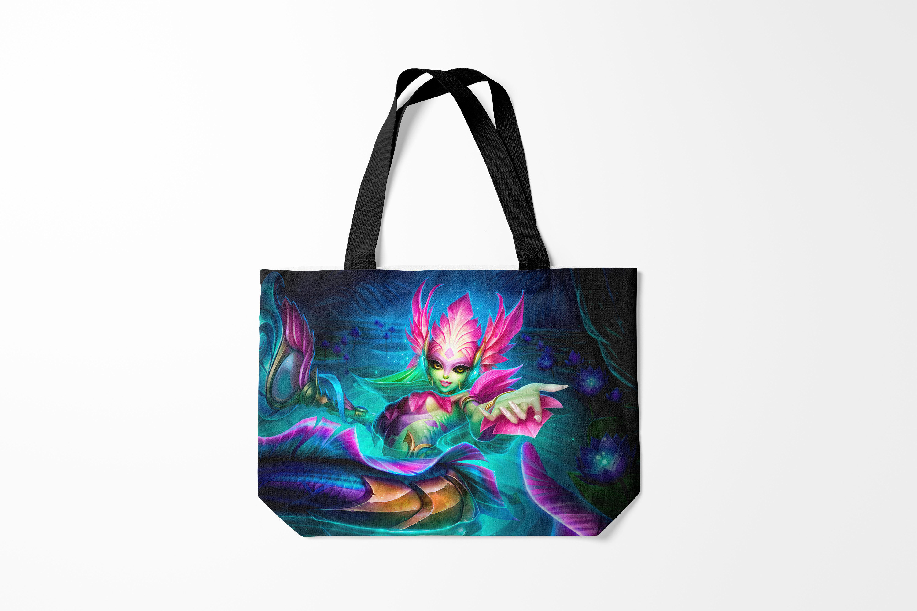 

Сумка шoппер унисекс Burnettie League Of Legends lol kda akali, разноцветный, League Of Legends lol kda akali