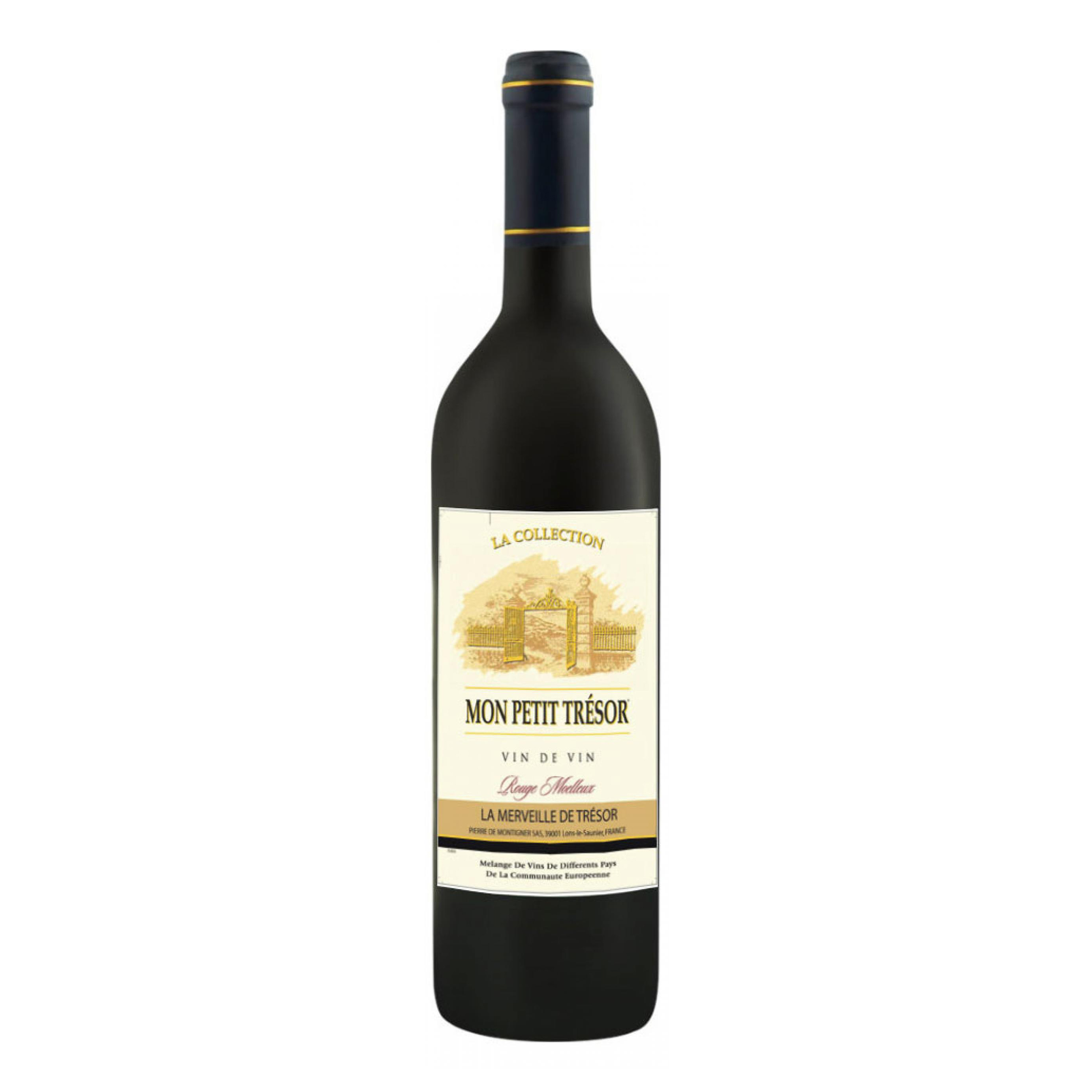 

Вино Mon Petit Tresor Rouge Moelleux красное полусладкое 9% 0,75 л Франция