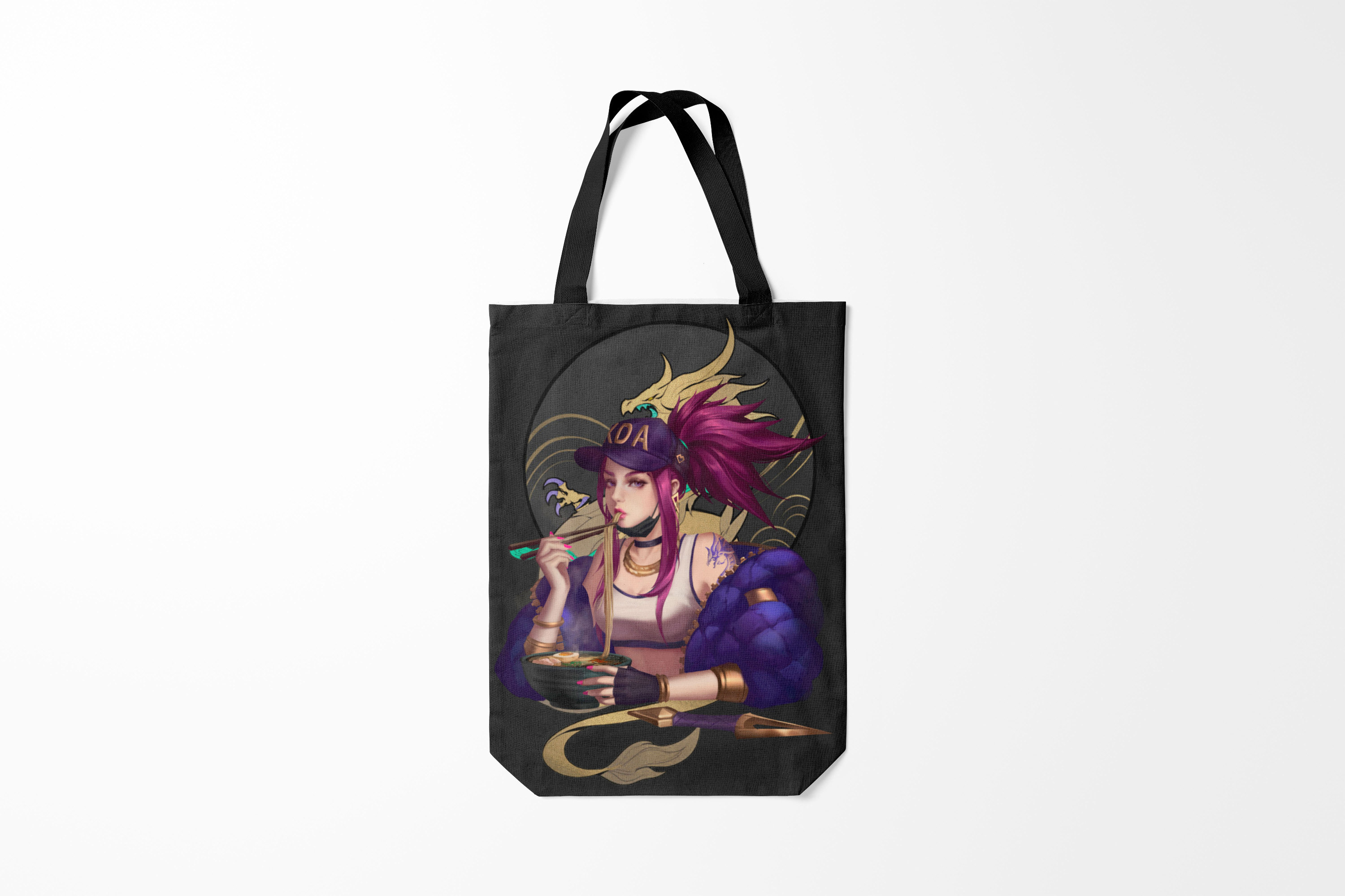 

Сумка шoппер унисекс Burnettie League Of Legends Katarina, черный, League Of Legends Katarina