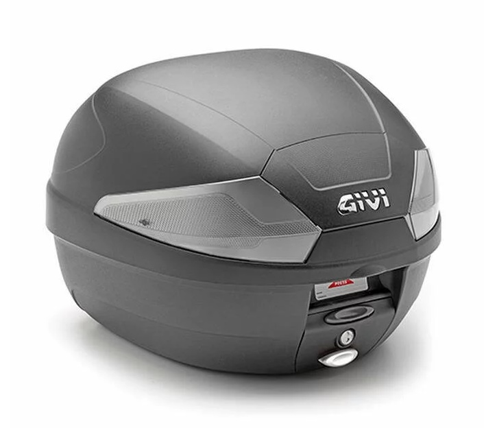 Кофр для мотоцикла MONOLOCK GIVI B29NT2 29 л Black-Silver