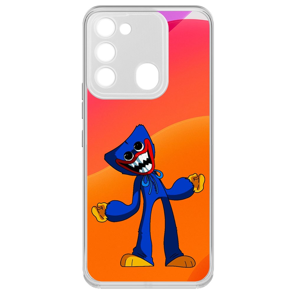 

Чехол-накладка Krutoff Clear Case Хаги Ваги для TECNO Spark 8C, Прозрачный
