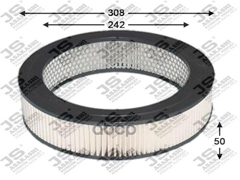 фото Фильтр воздушный js asakashi арт. a108j