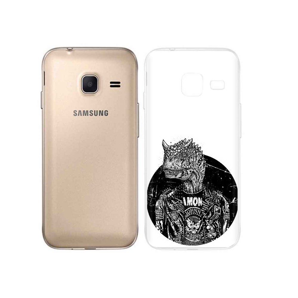 

Чехол MyPads Tocco для Samsung Galaxy J1 mini динозавр в куртке (PT24300.564.328), Tocco