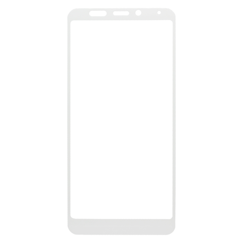 

Защитное стекло BaseMarket для Xiaomi Redmi 5 (с рамкой) (белое) (в упаковке)