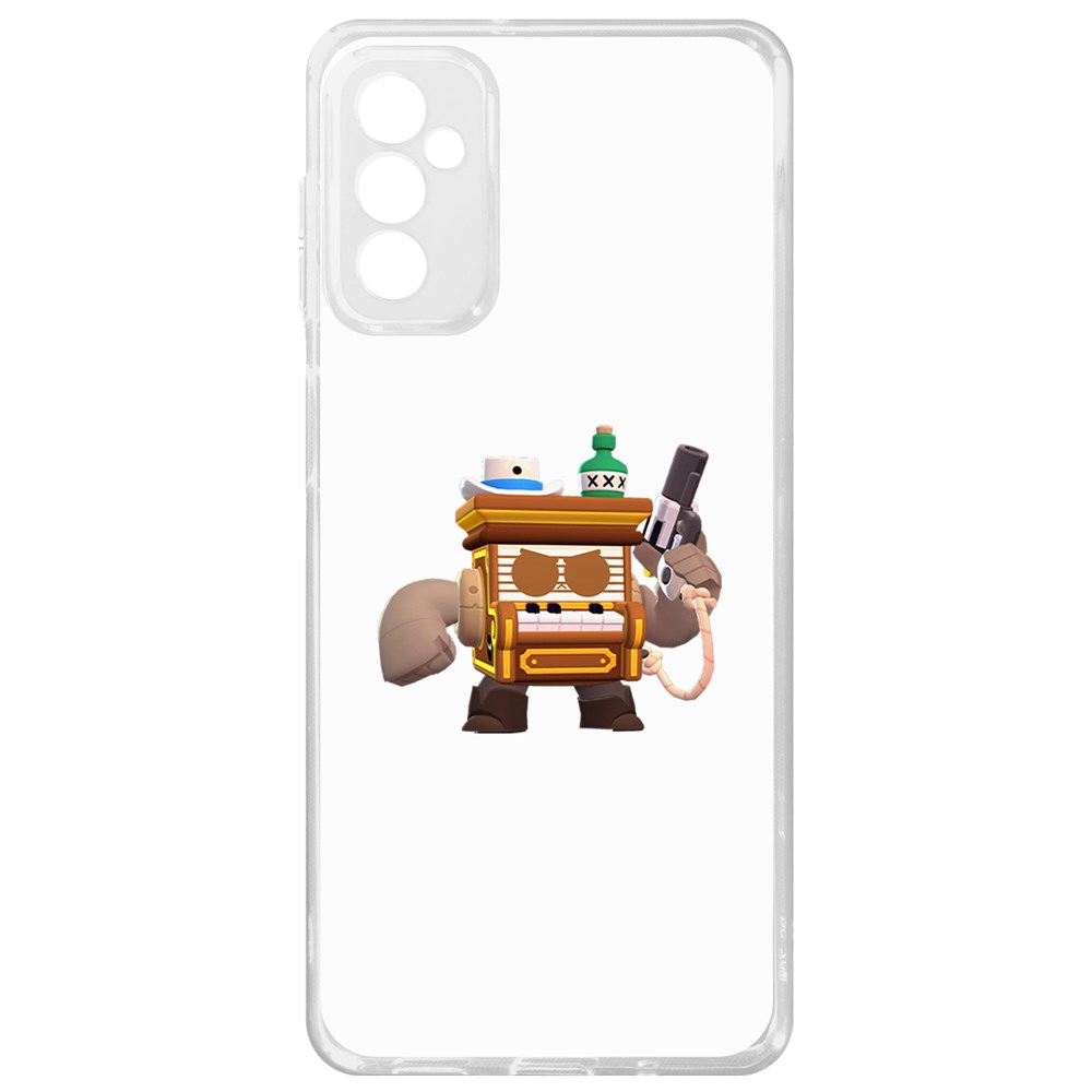

Чехол-накладка Brawl Stars-8-бит из салуна для Samsung Galaxy M52 (M525)