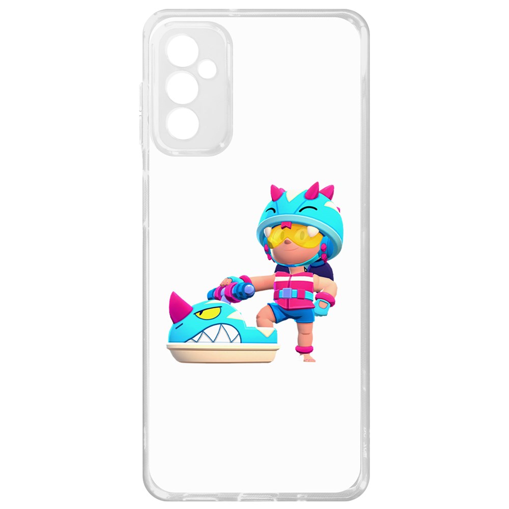 

Чехол-накладка Brawl Stars-Аквабайкер Джеки для Samsung Galaxy M52 (M525)
