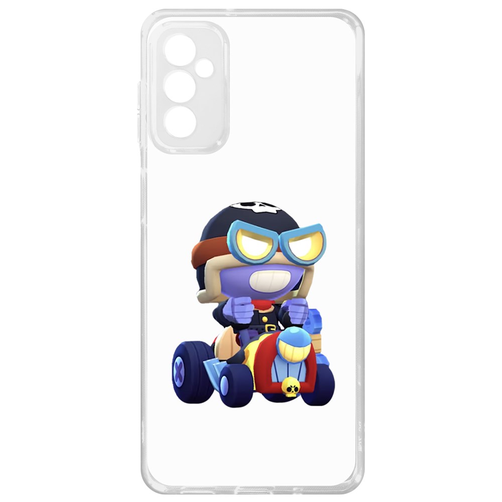 

Чехол-накладка Brawl Stars-Безумный Карл для Samsung Galaxy M52 (M525)