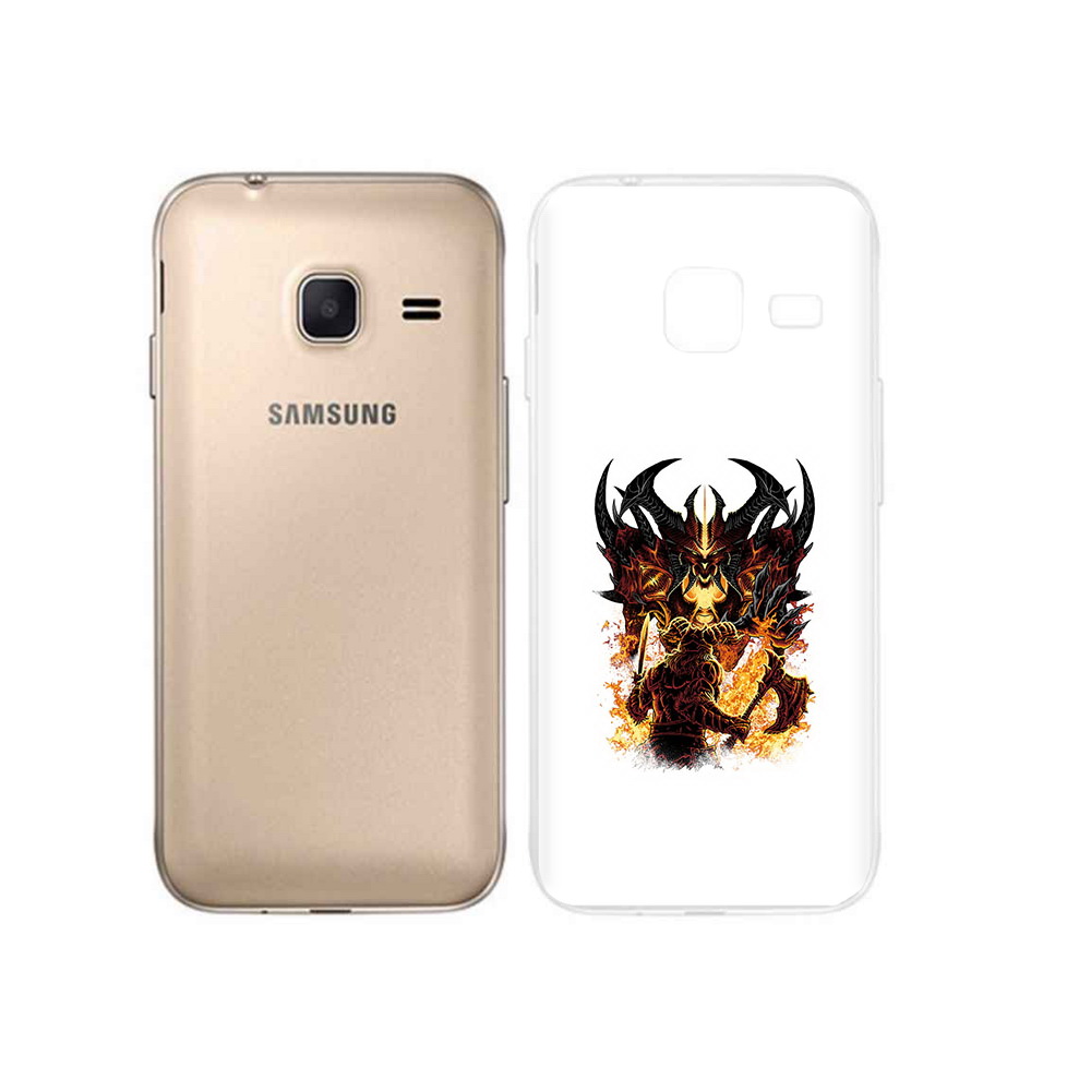 

Чехол MyPads Tocco для Samsung Galaxy J1 mini демон shadow fiend (PT24300.564.318), Tocco