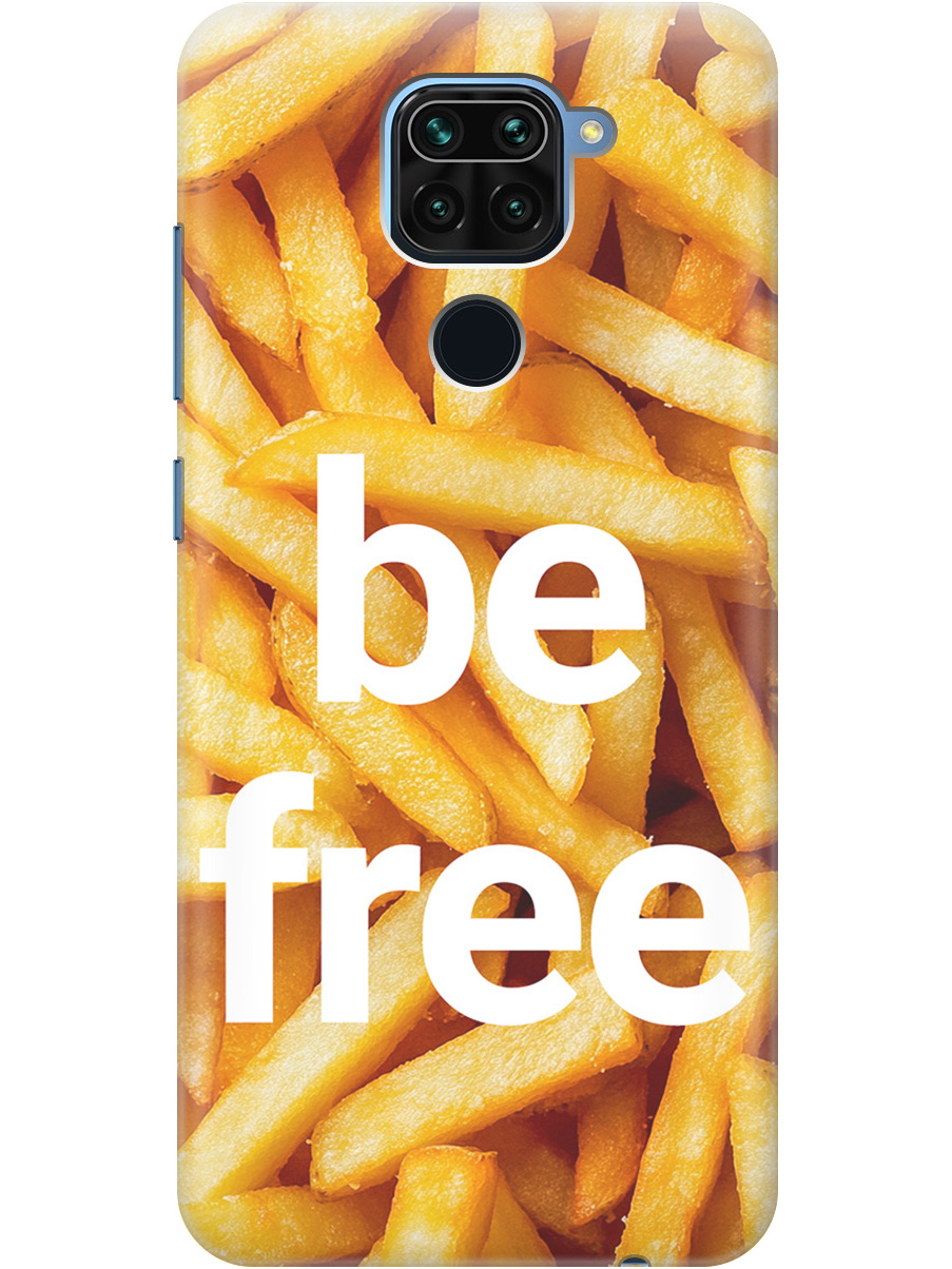 

Силиконовый чехол на Xiaomi Redmi Note 9 с принтом "Be Free", Прозрачный;белый;желтый, 723101361