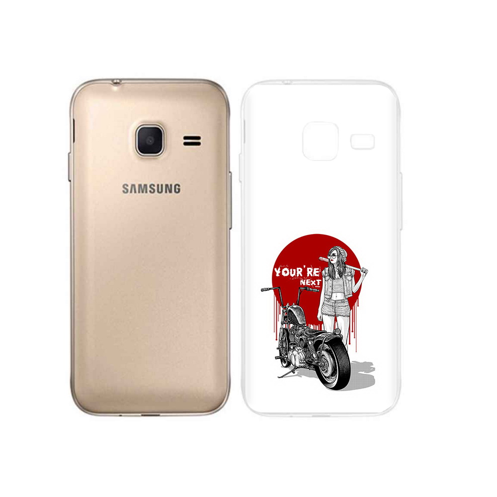 

Чехол MyPads Tocco для Samsung Galaxy J1 mini девушка с мотоциклом (PT24300.564.315), Tocco