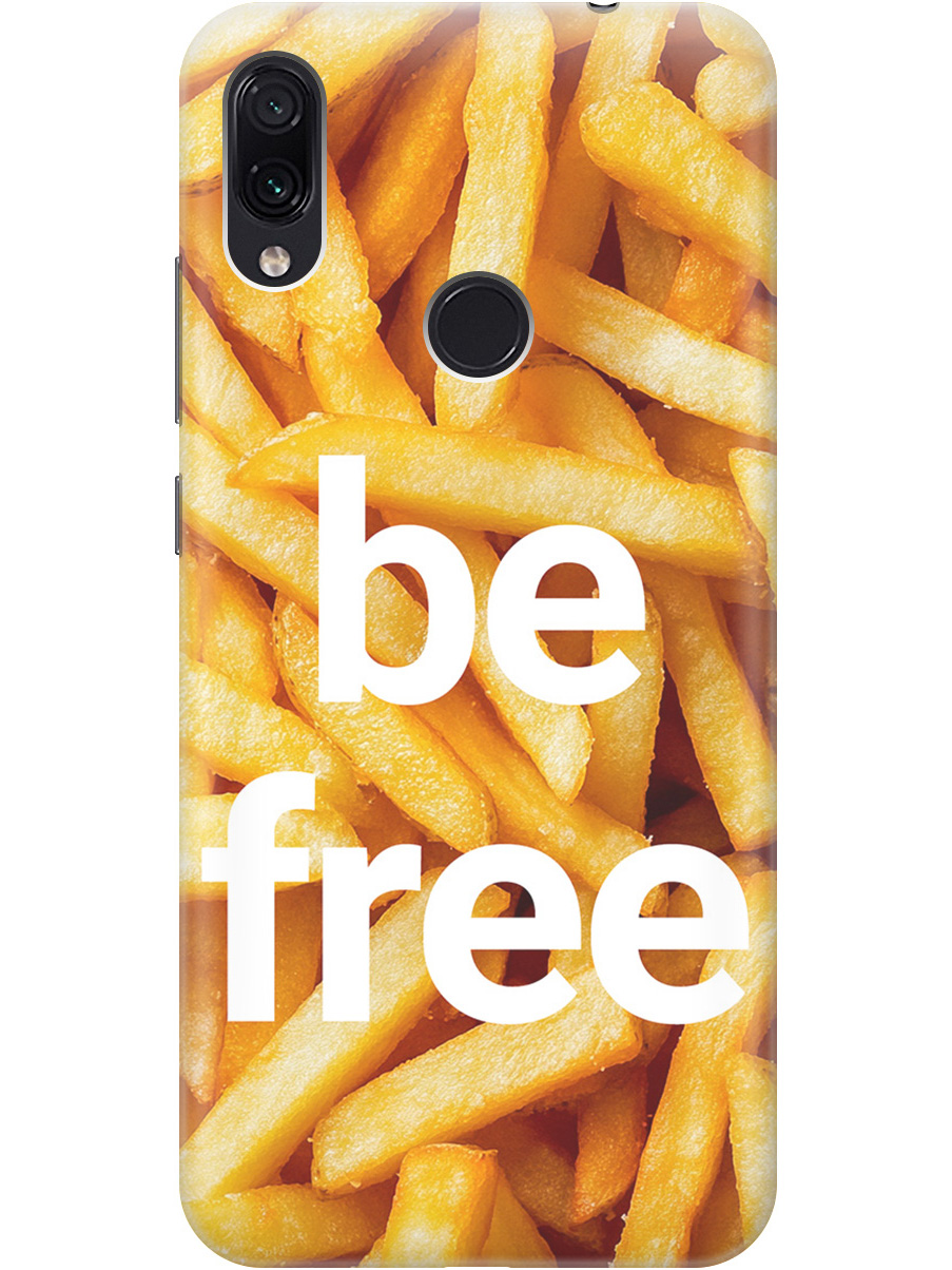 

Силиконовый чехол на Xiaomi Redmi Note 7 / Note 7 Pro с принтом "Be Free", Прозрачный;белый;желтый, 720434961