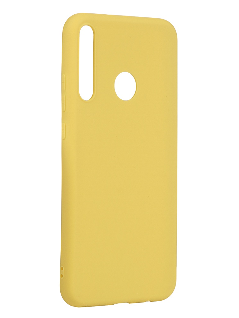 фото Чехол neypo для honor 9c silicone soft matte yellow nst17123