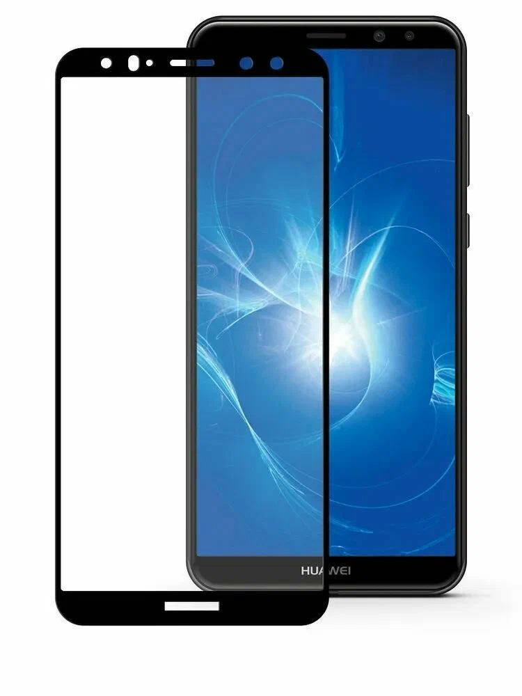 

Защитное стекло для Huawei Mate 10 Lite полное покрытие, черный