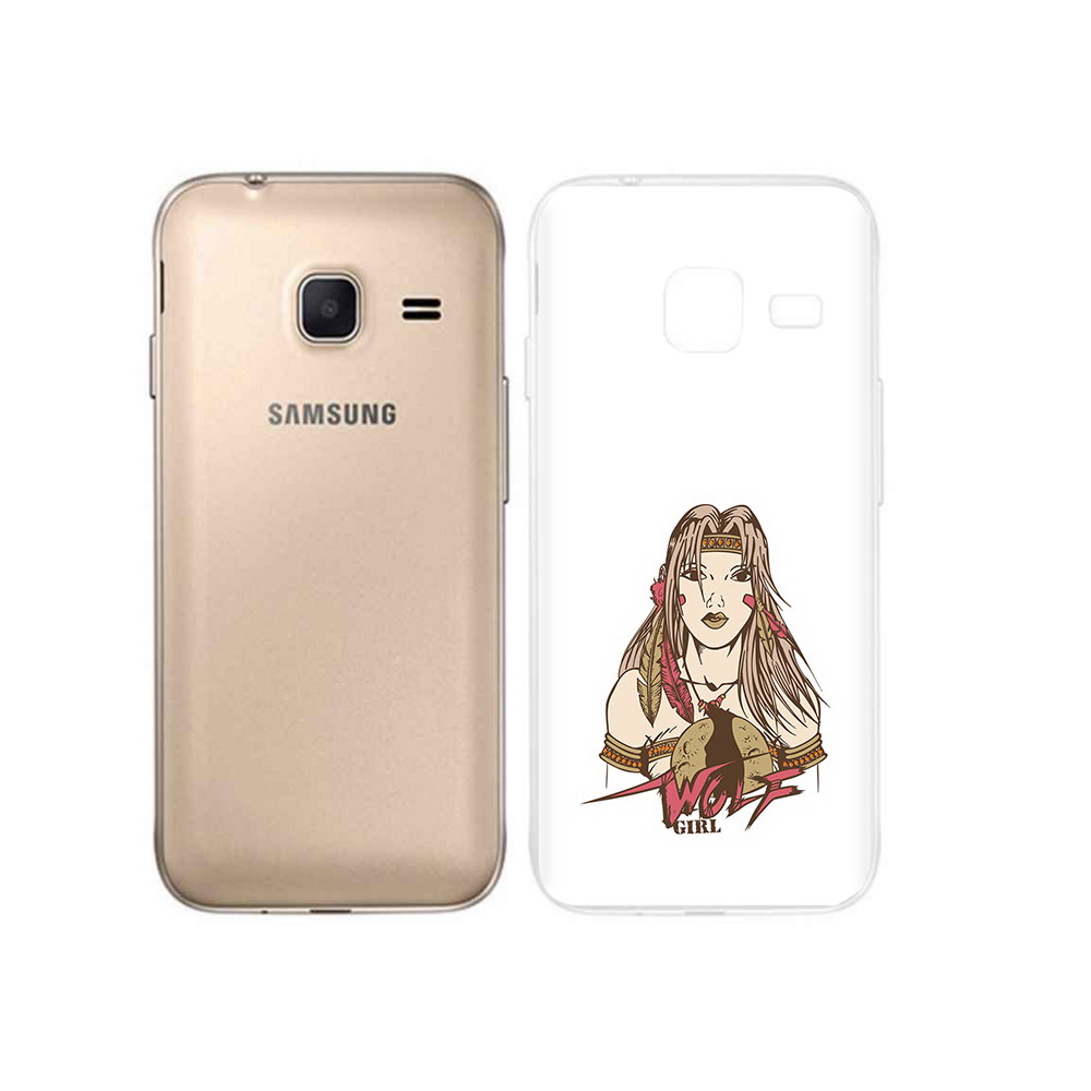 

Чехол MyPads Tocco для Samsung Galaxy J1 mini девушка волк (PT24300.564.306), Tocco