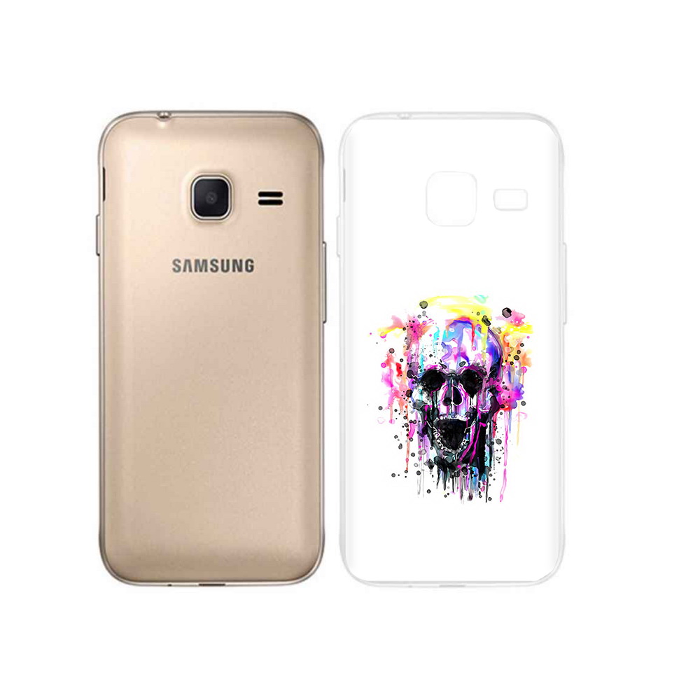 

Чехол MyPads Tocco для Samsung Galaxy J1 mini граффити череп (PT24300.564.298), Tocco