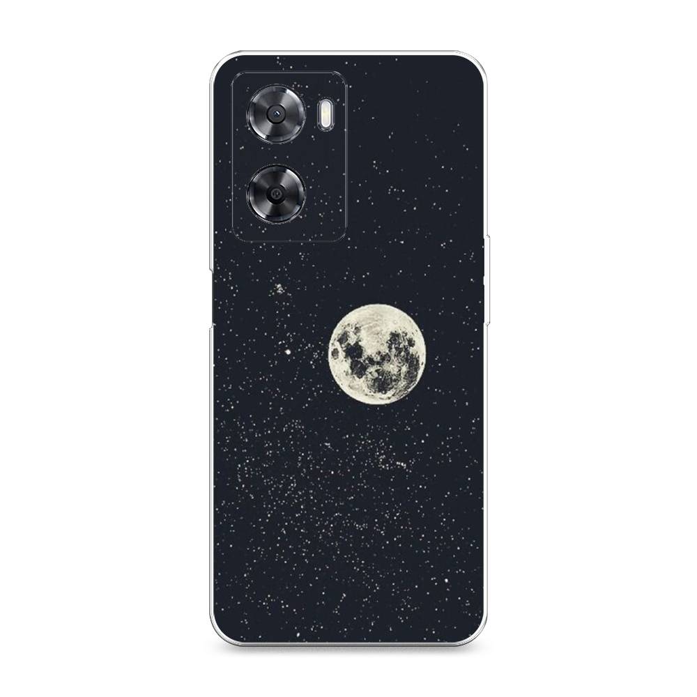 

Чехол на Oppo A57 4G "Полнолуние", Красный, 2511850-2